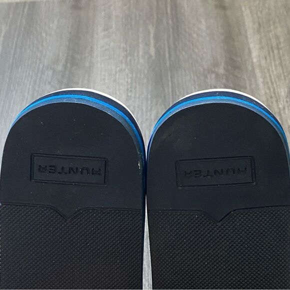 Hunter Sandals Original Beach Flatform Navy Women’s Men’s Unisex - Picture 9 of 10